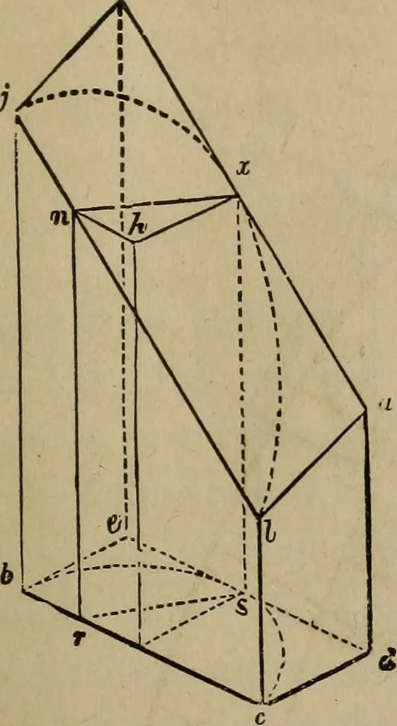 An illustration from The American house-carpenter; a treatise on the art of building, and the strength of materials, 1867, leaf 376