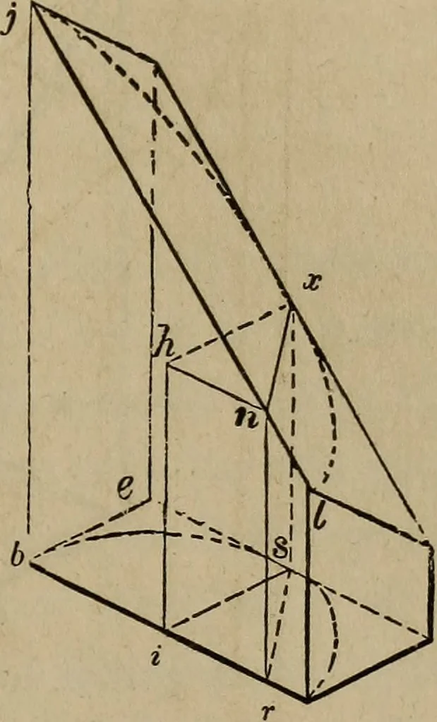 An illustration from The American house-carpenter; a treatise on the art of building, and the strength of materials, 1867, leaf 376