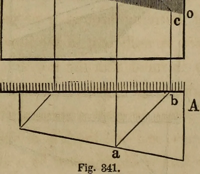 An illustration from The American house-carpenter; a treatise on the art of building, and the strength of materials, 1867, leaf 398