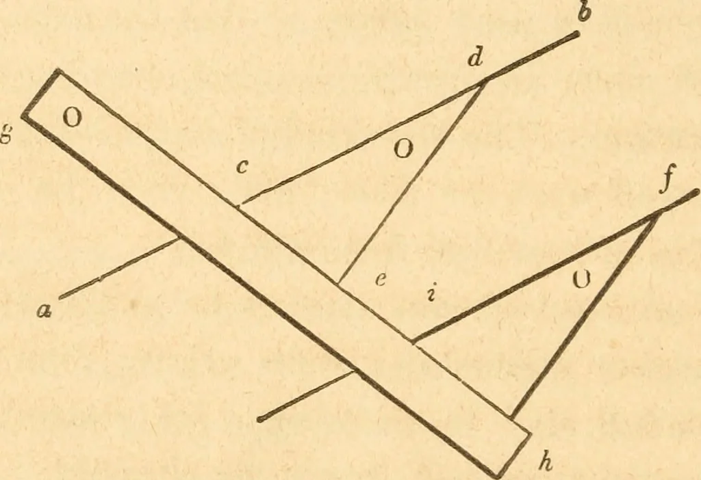 An illustration from The American house carpenter: a treatise upon architecture, cornices and mouldings, framing, doors, windows and stairs. Together with the most important principles of practical geometry, 1852, leaf 23