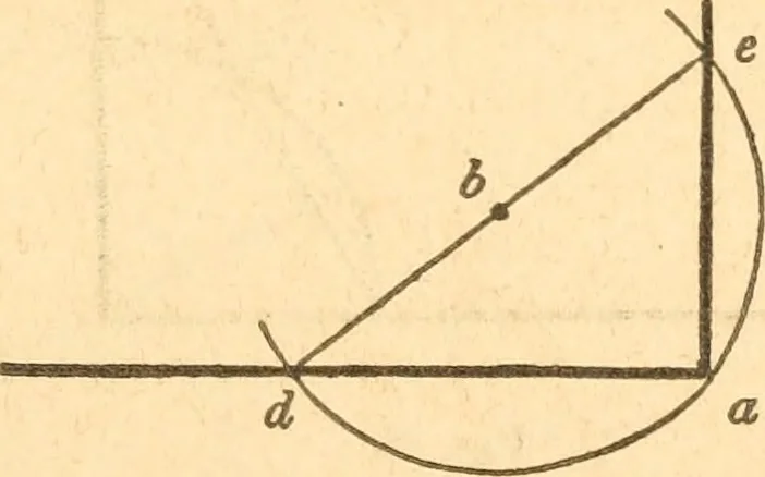 An illustration from The American house carpenter: a treatise upon architecture, cornices and mouldings, framing, doors, windows and stairs. Together with the most important principles of practical geometry, 1852, leaf 34
