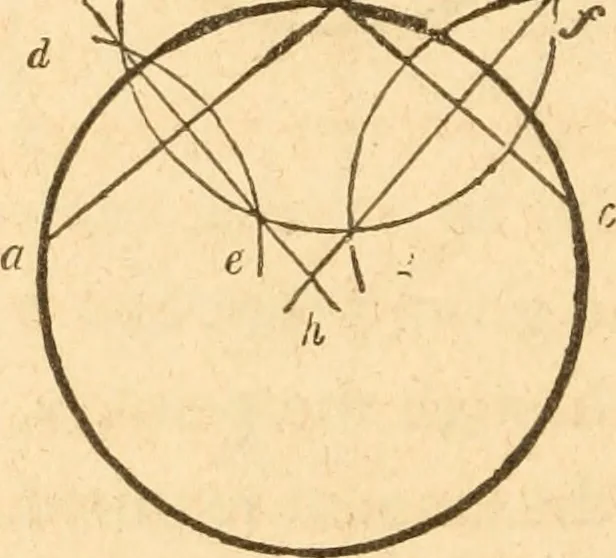 An illustration from The American house carpenter: a treatise upon architecture, cornices and mouldings, framing, doors, windows and stairs. Together with the most important principles of practical geometry, 1852, leaf 41