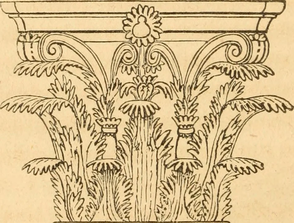 An illustration from The American house carpenter: a treatise upon architecture, cornices and mouldings, framing, doors, windows and stairs. Together with the most important principles of practical geometry, 1852, leaf 99