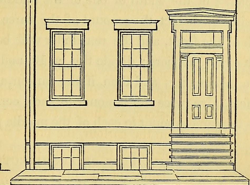 An illustration from The American house carpenter:, 1844, leaf 110