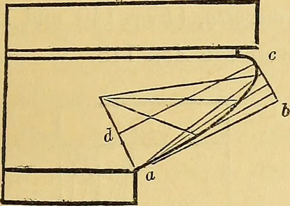 An illustration from The American house carpenter:, 1844, leaf 128