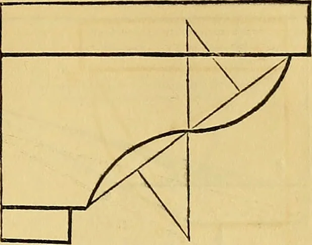 An illustration from The American house carpenter:, 1844, leaf 132