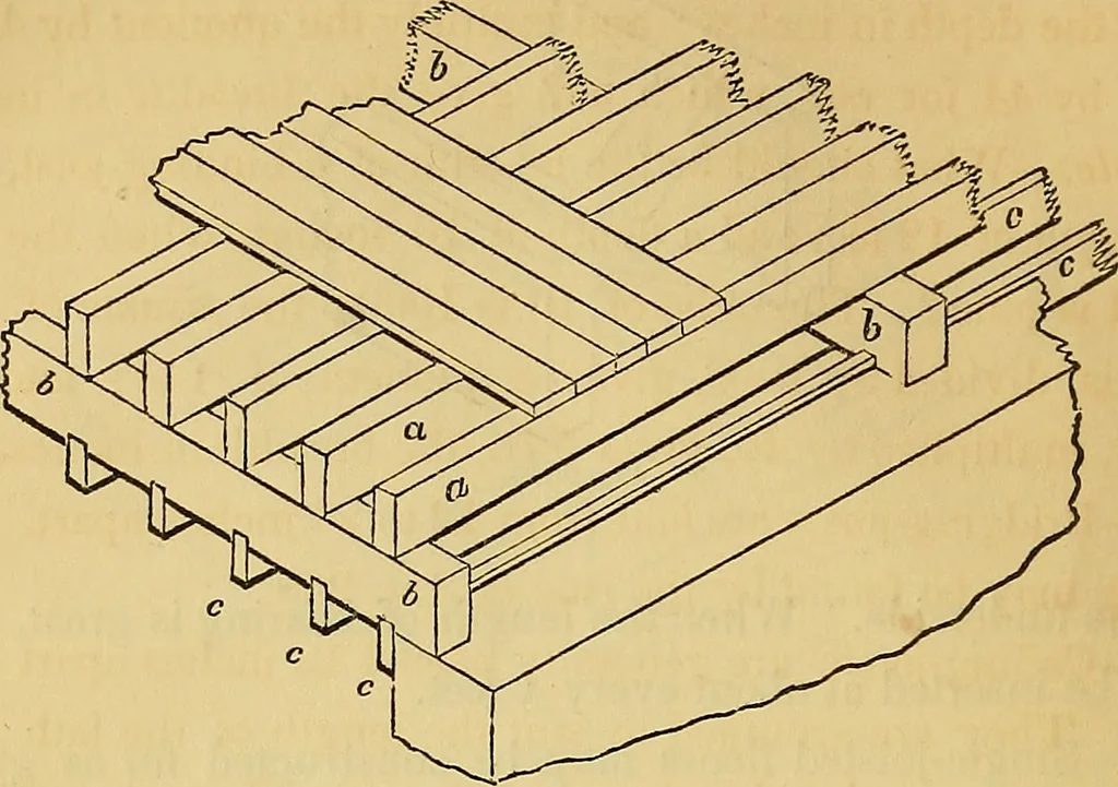 An illustration from The American house carpenter:, 1844, leaf 167
