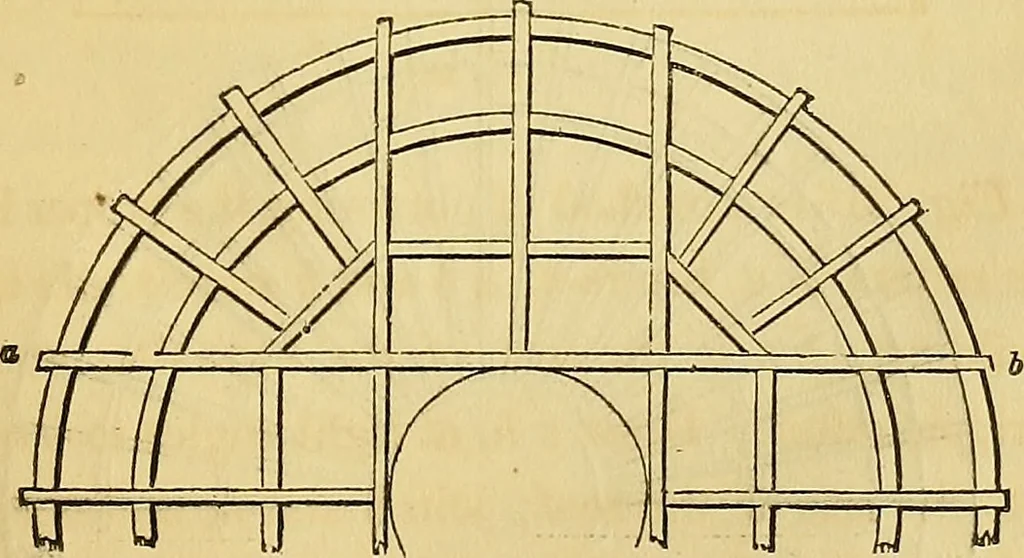 An illustration from The American house carpenter:, 1844, leaf 184