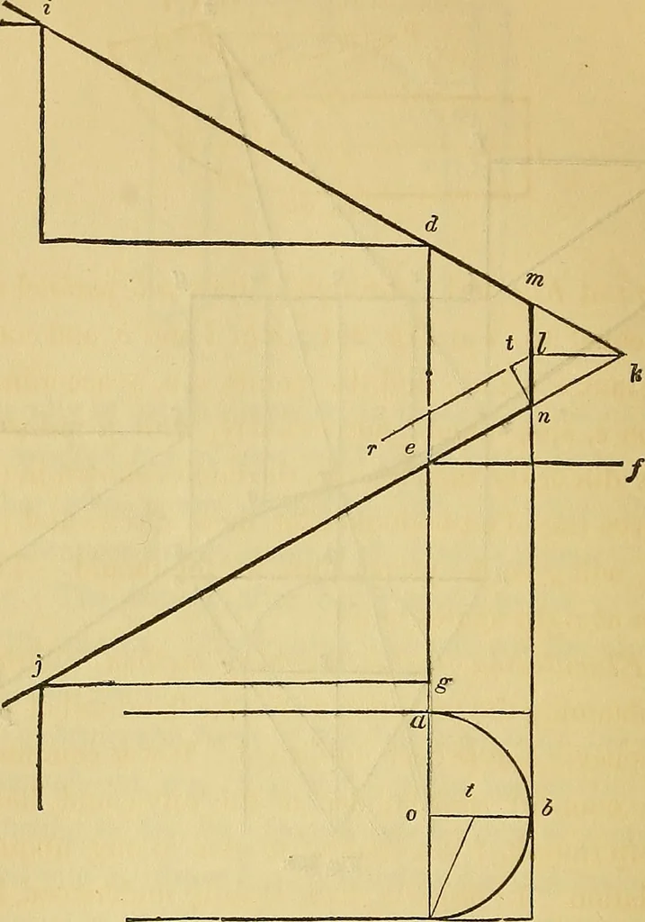 An illustration from The American house carpenter:, 1844, leaf 225