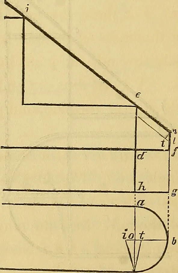 An illustration from The American house carpenter:, 1844, leaf 229
