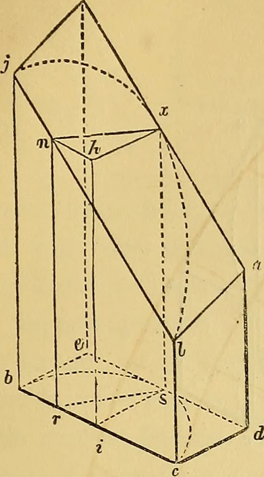 An illustration from The American house carpenter:, 1844, leaf 252