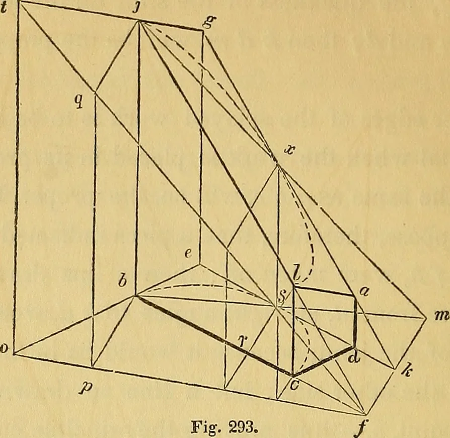 An illustration from The American house carpenter:, 1844, leaf 257