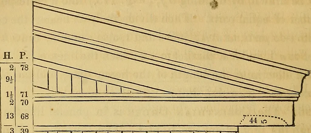 An illustration from The American house carpenter:, 1844, leaf 97