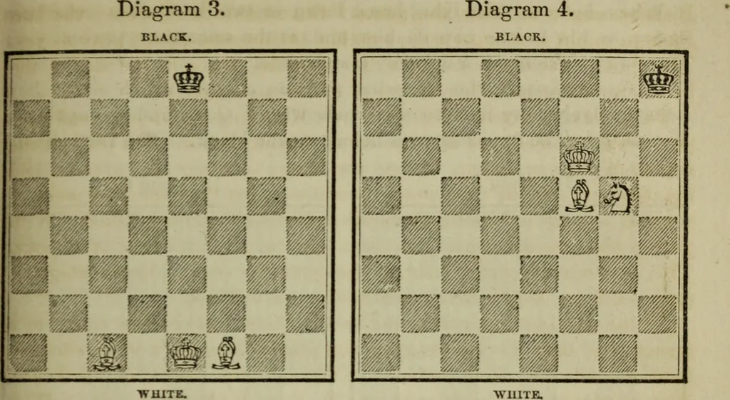 An illustration from The American Hoyle, or, Gentleman's hand-book of games: containing all the games played in the United States, with rules, descriptions, and technicalities, adapted to the American methods of playing, 1864, leaf 286