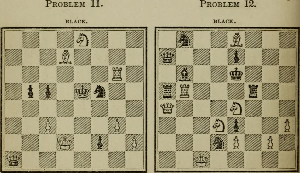 An illustration from The American Hoyle, or, Gentleman's hand-book of games: containing all the games played in the United States, with rules, descriptions, and technicalities, adapted to the American methods of playing, 1864, leaf 313