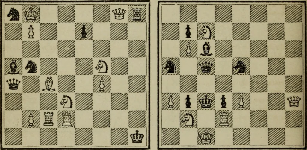 An illustration from The American Hoyle, or, Gentleman's hand-book of games: containing all the games played in the United States, with rules, descriptions, and technicalities, adapted to the American methods of playing, 1864, leaf 317