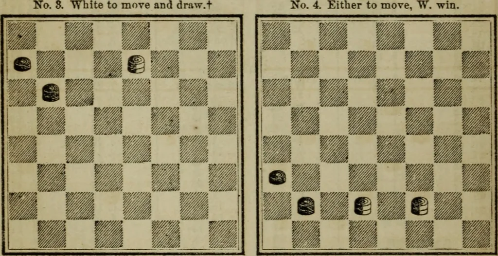 An illustration from The American Hoyle, or, Gentleman's hand-book of games: containing all the games played in the United States, with rules, descriptions, and technicalities, adapted to the American methods of playing, 1864, leaf 353