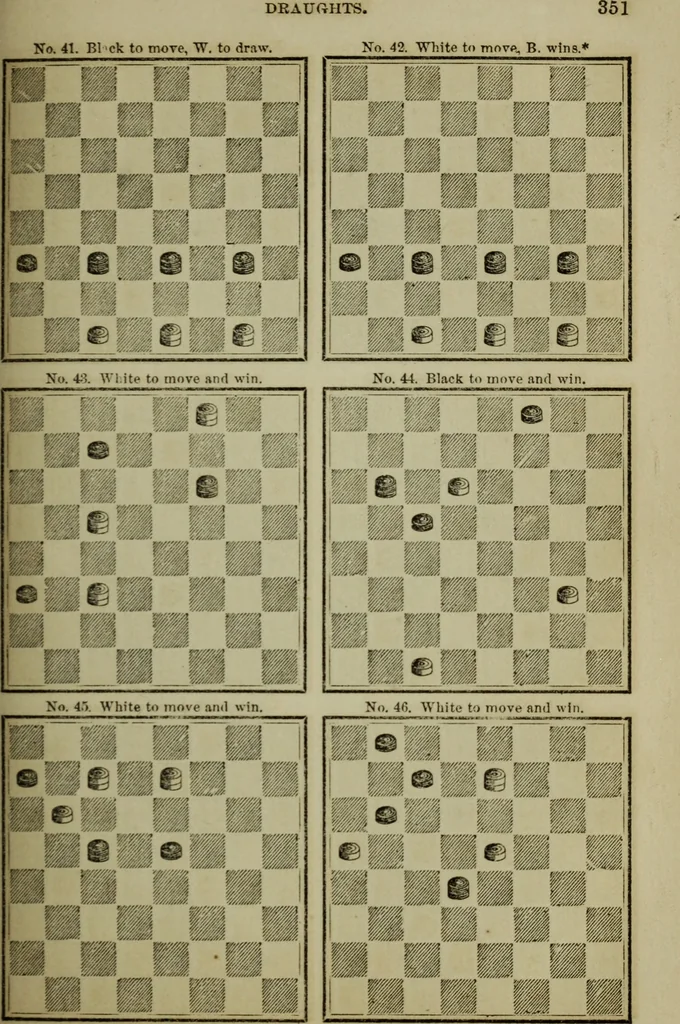 An illustration from The American Hoyle, or, Gentleman's hand-book of games: containing all the games played in the United States, with rules, descriptions, and technicalities, adapted to the American methods of playing, 1864, leaf 360