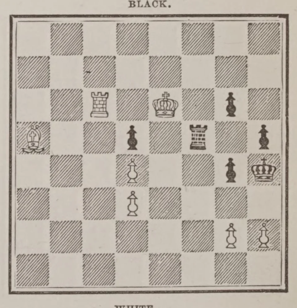 An illustration from The American Hoyle; or, Gentleman's hand-book of games:, 1874, leaf 311