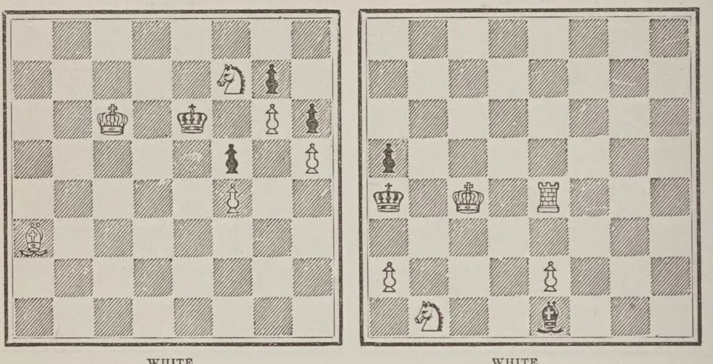 An illustration from The American Hoyle; or, Gentleman's hand-book of games:, 1874, leaf 314