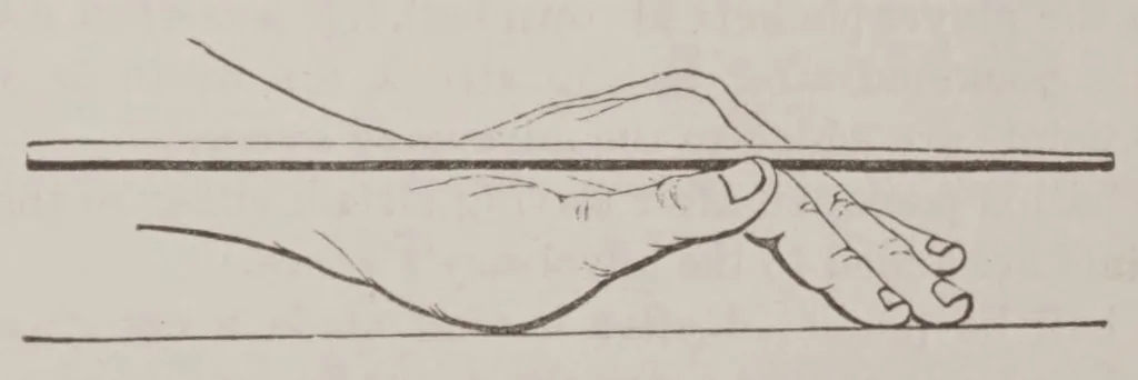 An illustration from The American Hoyle; or, Gentleman's hand-book of games:, 1874, leaf 409