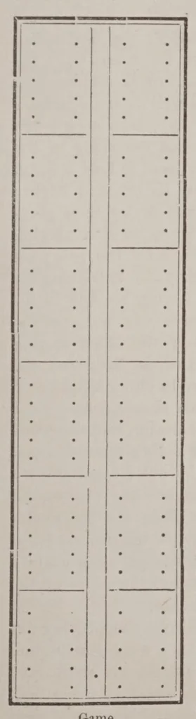 An illustration from The American Hoyle; or, Gentleman's hand-book of games:, 1874, leaf 97
