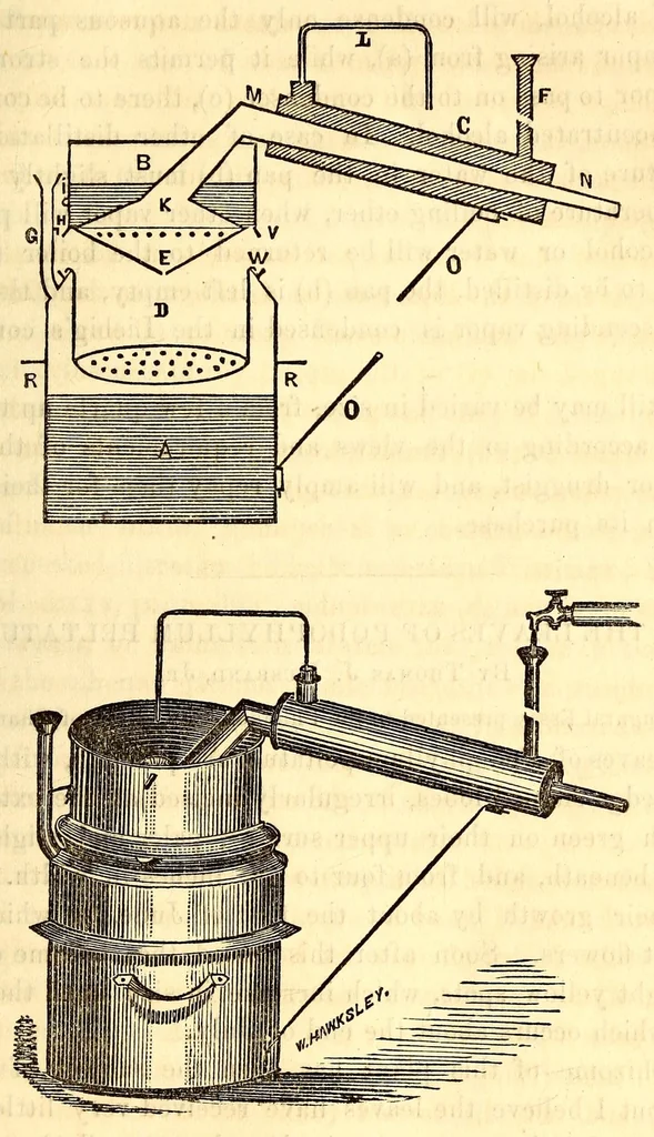 An illustration from American journal of pharmacy, 1835, leaf 209