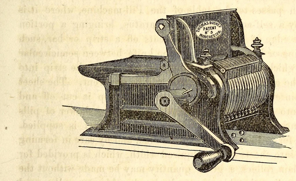 An illustration from American journal of pharmacy, 1835, leaf 73