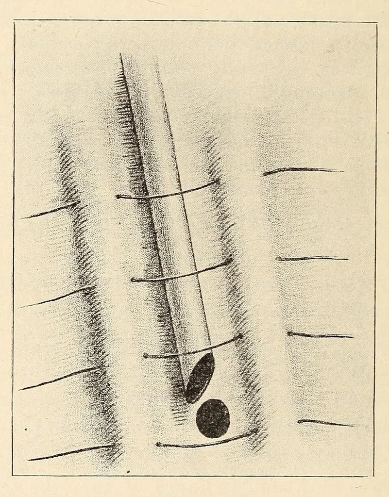 An illustration from The American journal of the medical sciences, 1827, leaf 424