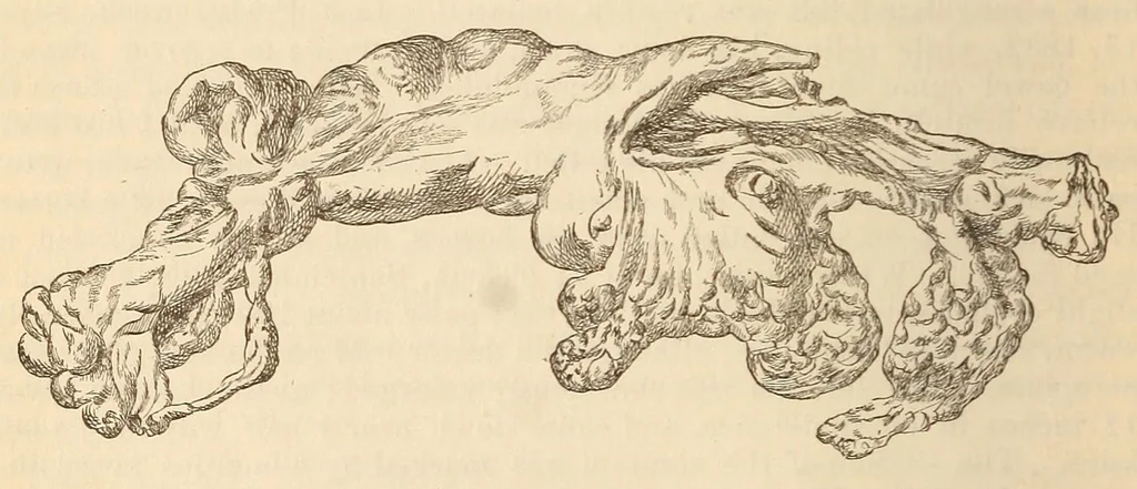 An illustration from The American journal of the medical sciences, 1827, leaf 122