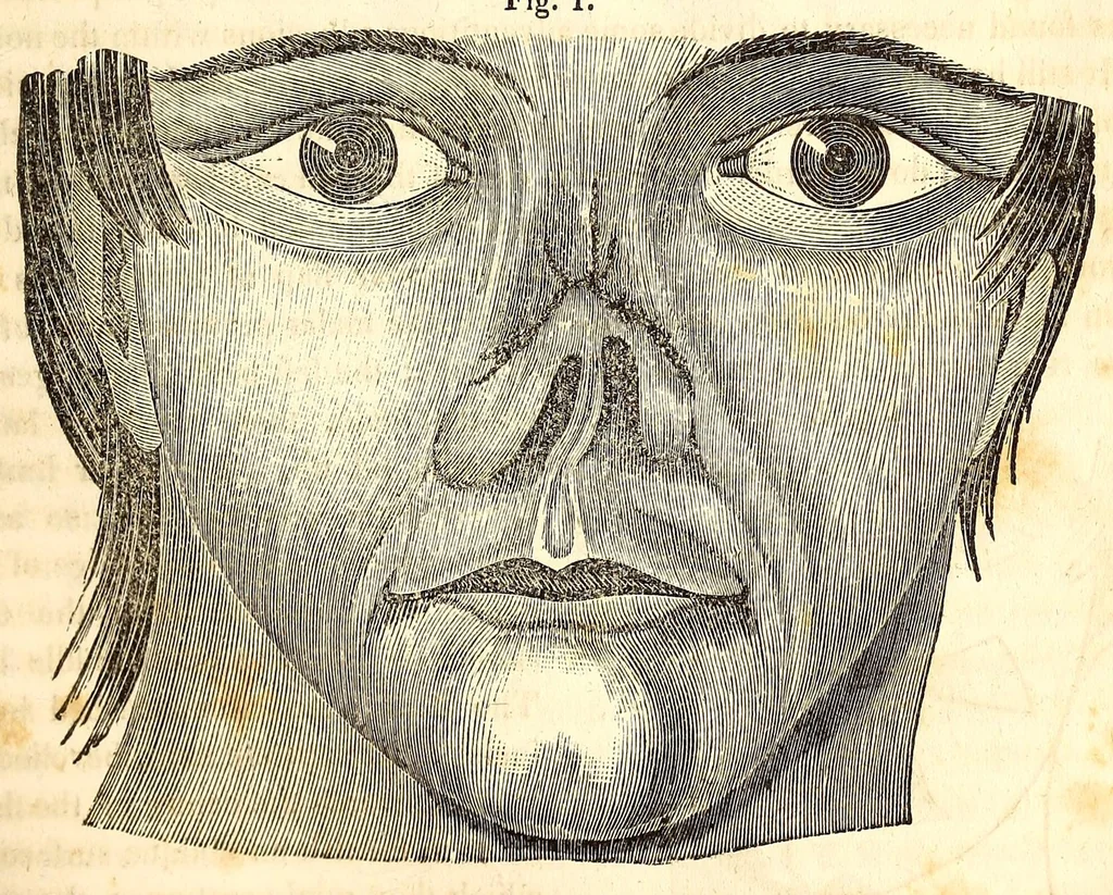 An illustration from The American journal of the medical sciences, 1827, leaf 345