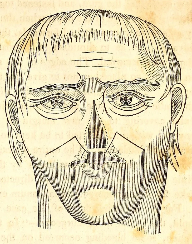 An illustration from The American journal of the medical sciences, 1827, leaf 351
