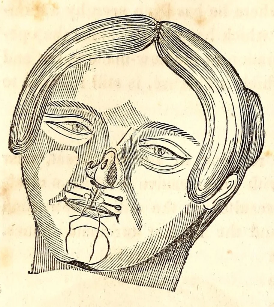 An illustration from The American journal of the medical sciences, 1827, leaf 360