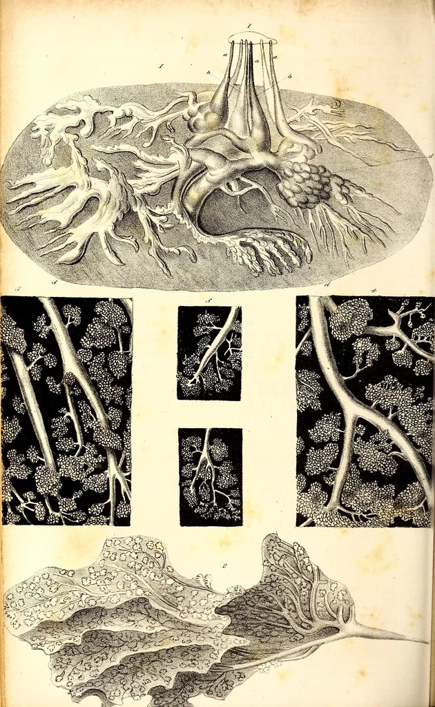 An illustration from The American journal of the medical sciences, 1827, leaf 276