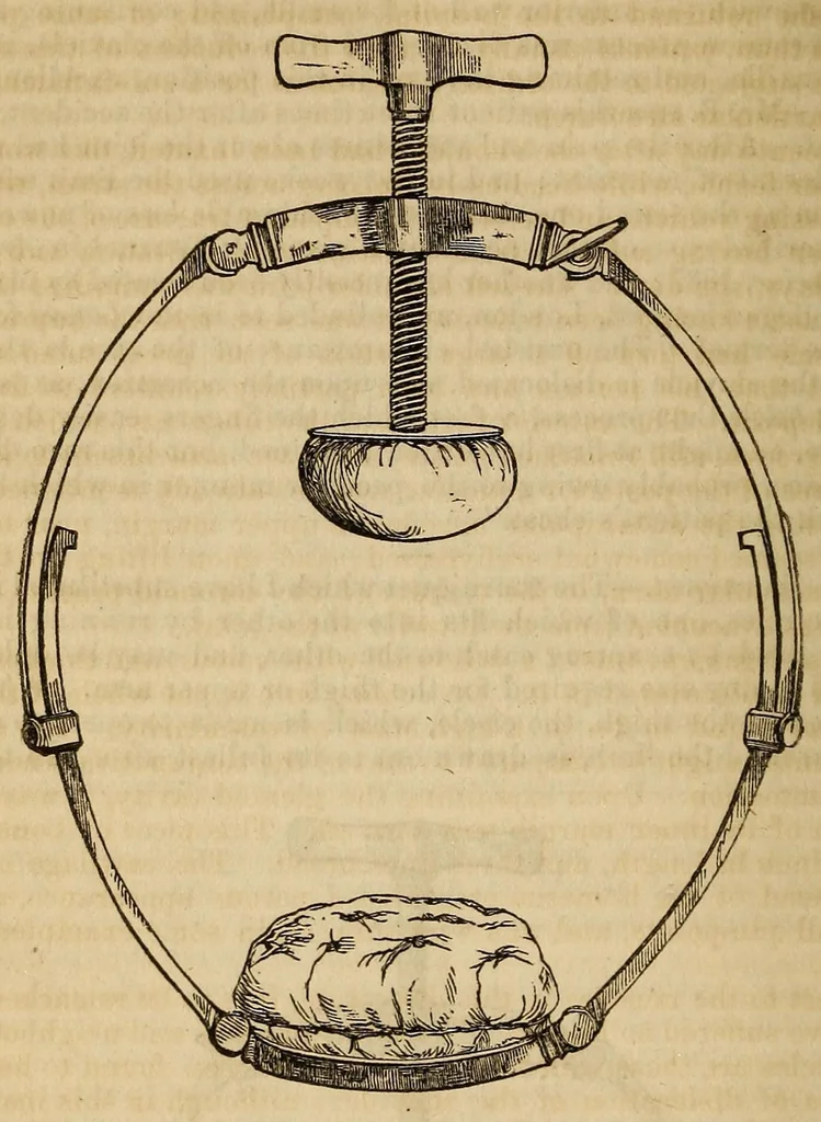 An illustration from The American journal of the medical sciences, 1827, leaf 252