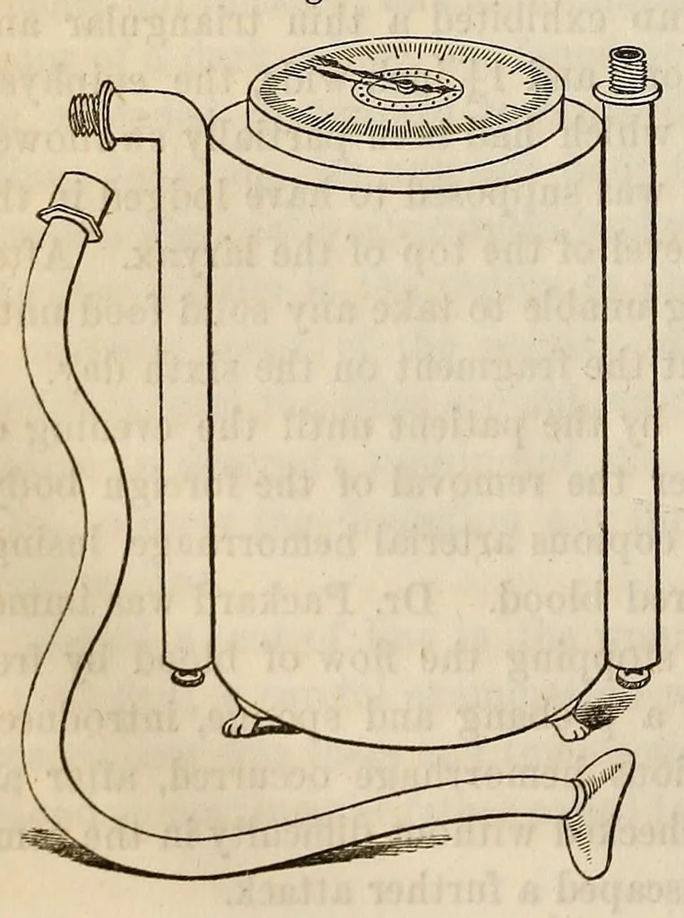 An illustration from The American journal of the medical sciences, 1827, leaf 390