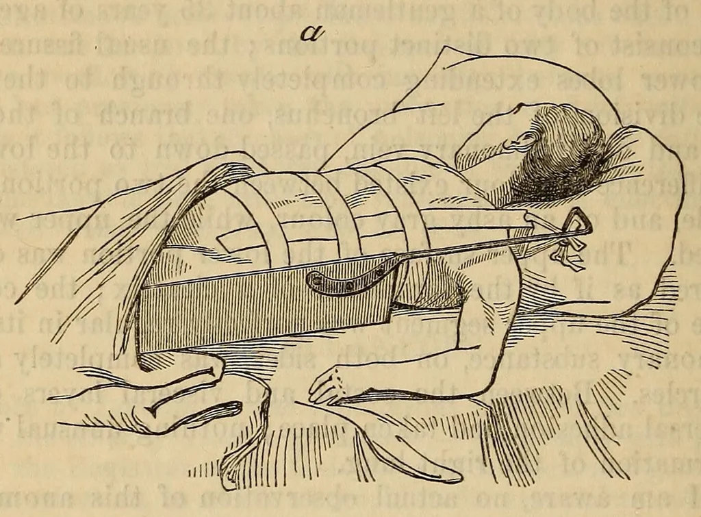 An illustration from The American journal of the medical sciences, 1827, leaf 572