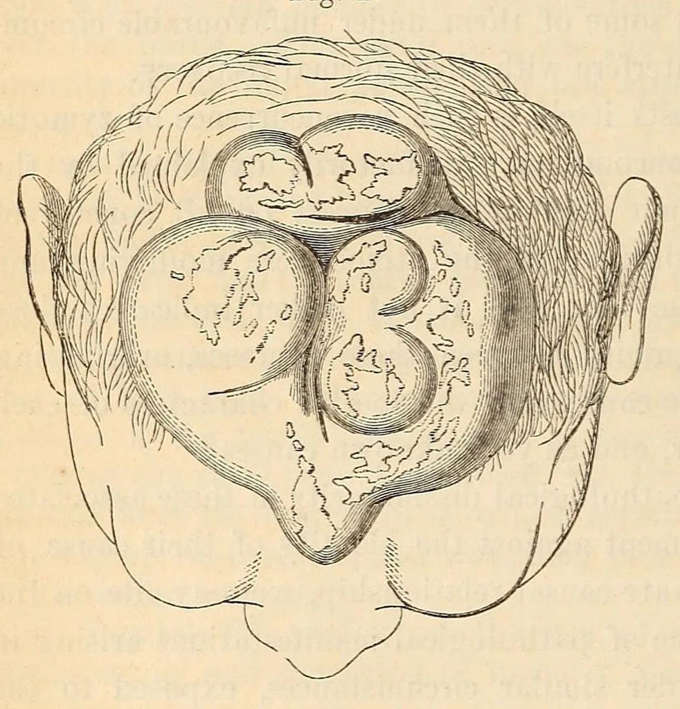 An illustration from The American journal of the medical sciences, 1827, leaf 100