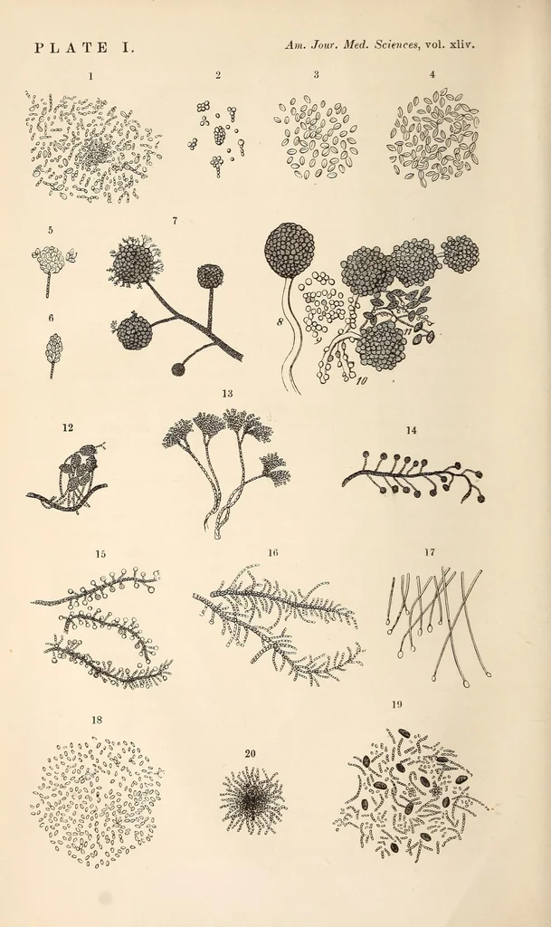 An illustration from The American journal of the medical sciences, 1827, leaf 20
