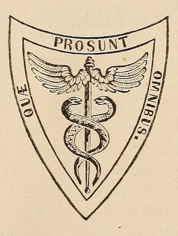 An illustration from The American journal of the medical sciences, 1827, leaf 9