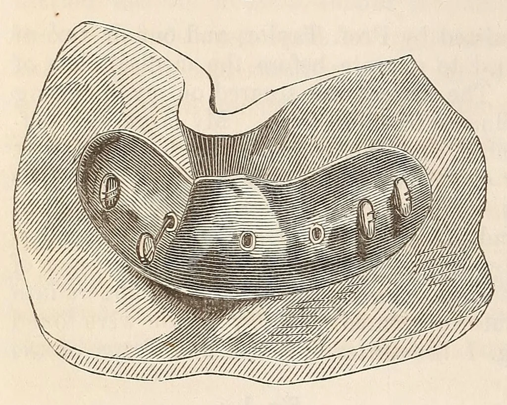 An illustration from The American journal of the medical sciences, 1827, leaf 422