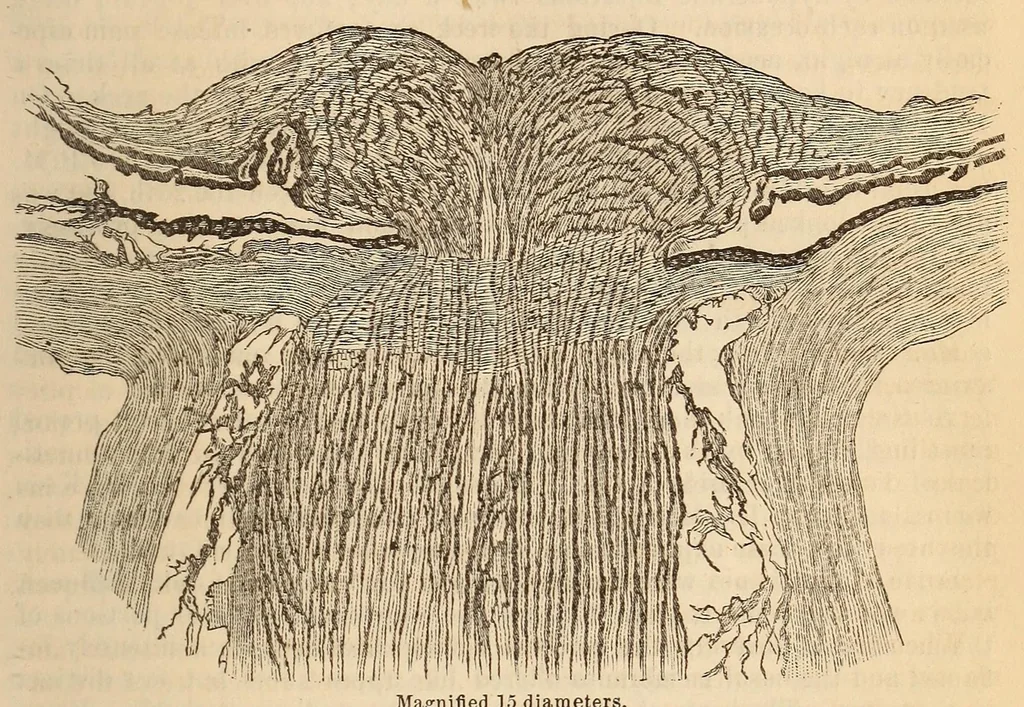 An illustration from The American journal of the medical sciences, 1827, leaf 101