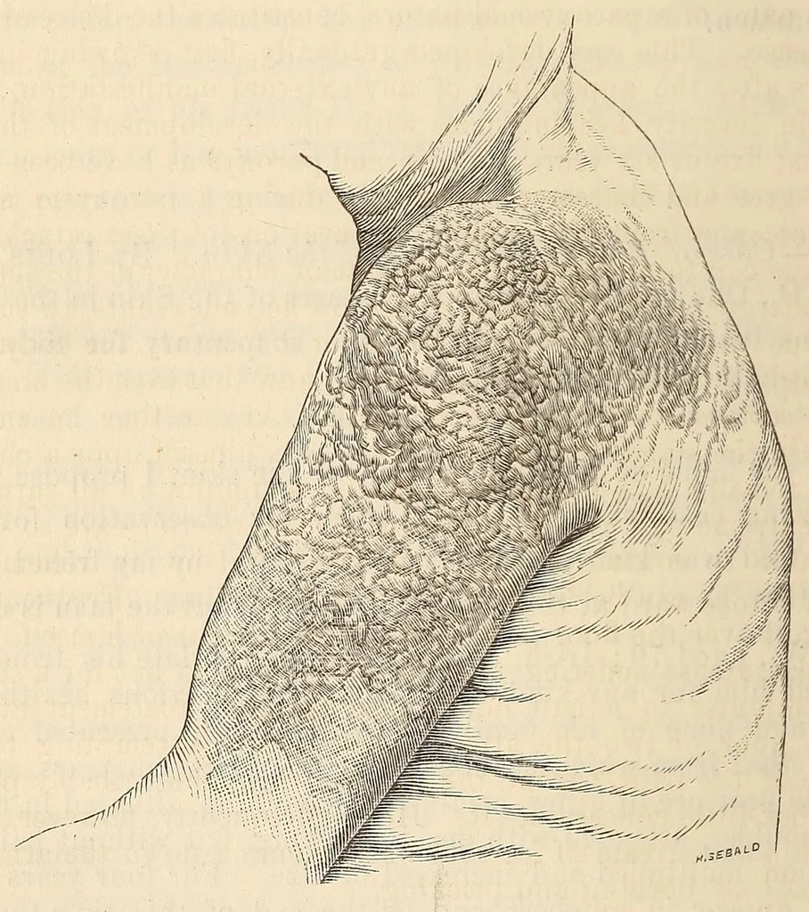 An illustration from The American journal of the medical sciences, 1827, leaf 416