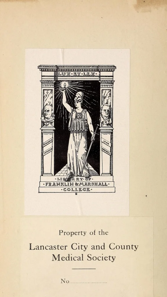 An illustration from The American journal of the medical sciences, 1827, leaf 2