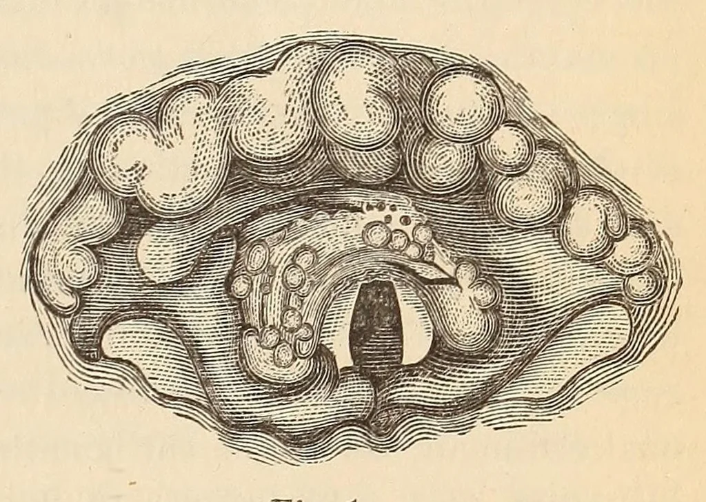 An illustration from The American journal of the medical sciences, 1827, leaf 373