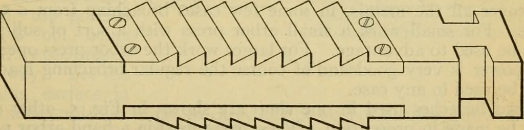 An illustration from American machinists' handbook and dictionary of shop terms : a reference book of machine shop and drawing room data, methods and definitions, 1914, leaf 302