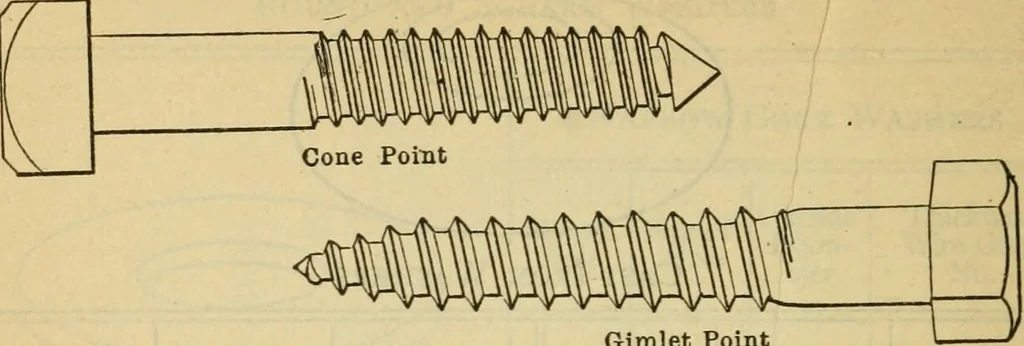 An illustration from American machinists' handbook and dictionary of shop terms : a reference book of machine shop and drawing room data, methods and definitions, 1914, leaf 341