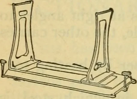 An illustration from American machinists' handbook and dictionary of shop terms : a reference book of machine shop and drawing room data, methods and definitions, 1914, leaf 595