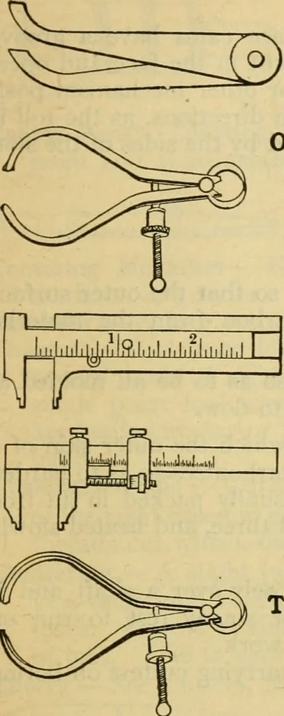 An illustration from American machinists' handbook and dictionary of shop terms : a reference book of machine shop and drawing room data, methods and definitions, 1914, leaf 604