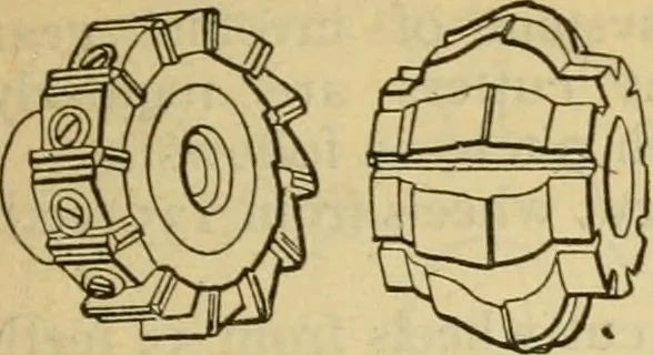 An illustration from American machinists' handbook and dictionary of shop terms : a reference book of machine shop and drawing room data, methods and definitions, 1914, leaf 612
